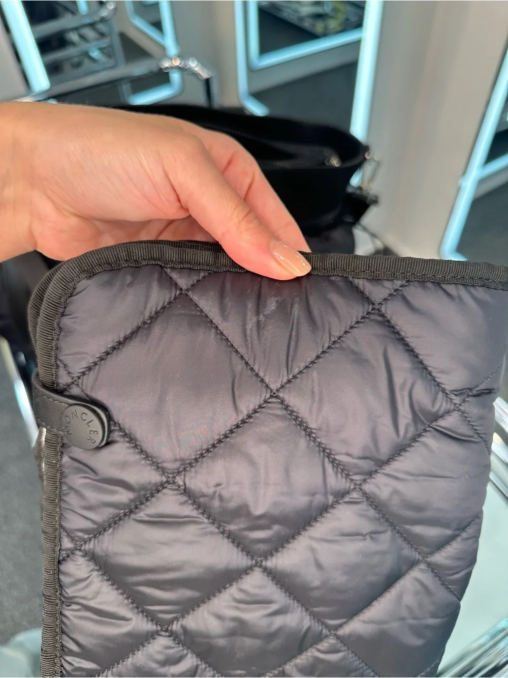 Moncler Padded Diaper/Changing Bag